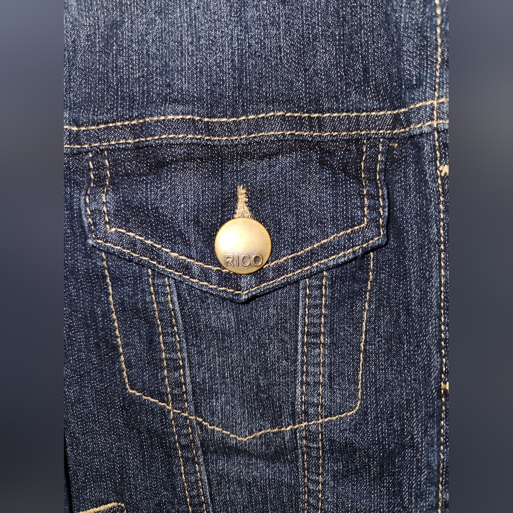 Boutique Jean Jacket, Size S - Picture 4 of 9